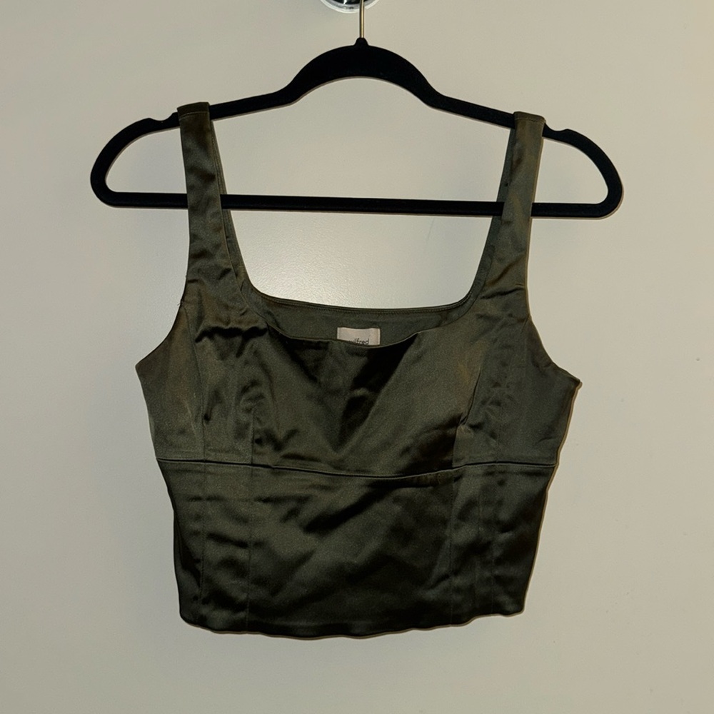 Wilfred Zara corset top